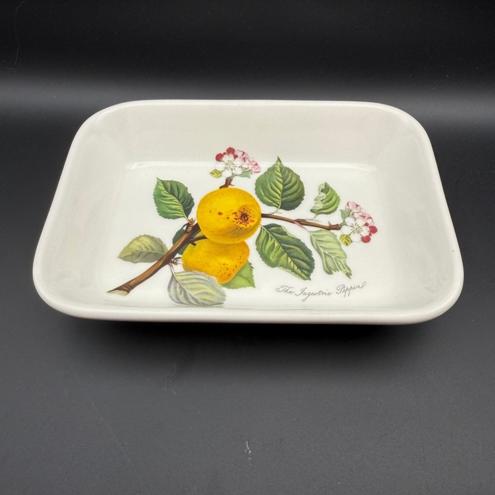 Vintage Portmeirion Pomona Rectangle Casserole Baker Pippin 9" Cottage